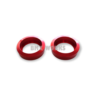 ProBMX American Bottom Bracket Spare Cups Red - Pair
