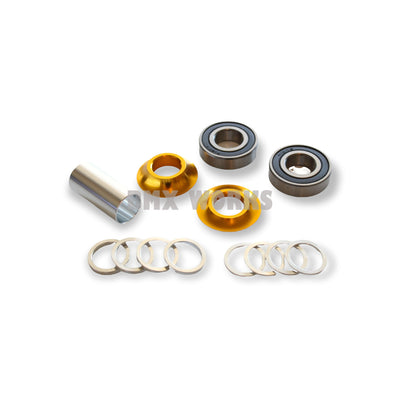 ProBMX Mid Bottom Bracket Suits 22mm Axle Gold