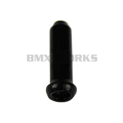 Brake Cable End Cap 3.2mm x 15mm Black Anodized