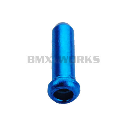 Brake Cable End Cap 3.2mm x 15mm - Dark Blue