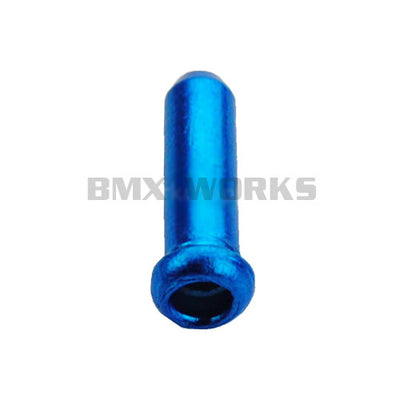 Brake Cable End Cap 3.2mm x 15mm - Dark Blue