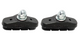 Dia-Compe 10 Deg OPC30 Brake Pads - Pairs - Black