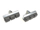 Dia-Compe Standard Brake Pads - Pairs - Silver & Black