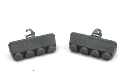 BMX Freestyle or Race Bicycle Brake Pads - Grey Pairs