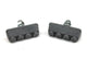 BMX Freestyle or Race Bicycle Brake Pads - Grey Pairs