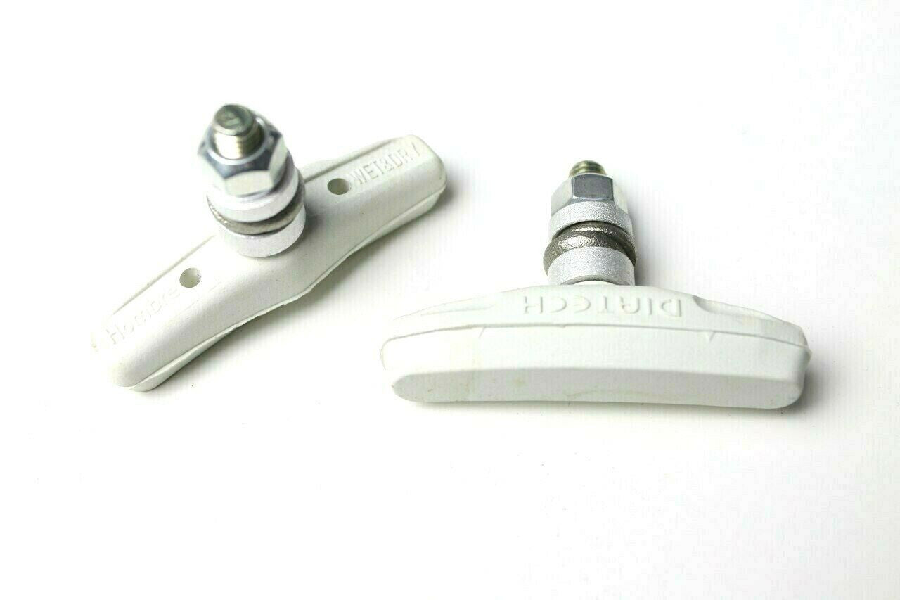 Dia-Compe Hombre Threaded Brake Pads Pairs - White
