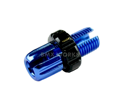 Dia-Compe M10 Brake Lever Threaded Barrel Adjuster - Dark Blue