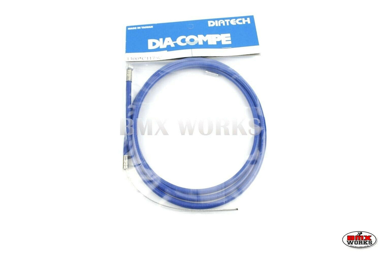Dia-Compe BMX Logo Rear Brake Cable Blue