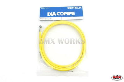 Dia-Compe BMX Logo Rear Brake Cable Yellow