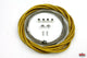 BMX Brake Cable Front & Rear Kit Braided Gold