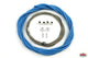 BMX Brake Cable Front & Rear Kit Lite Blue