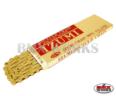 Izumi 1/2" x 1/8" x 116 Link Chain Gold