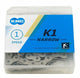KMC K1 Narrow 1/2" x 3/32" x 112 Link Chain  Silver