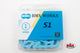 KMC Z410SO 1/2" x 1/8" x 112 Link Chain Baby Blue