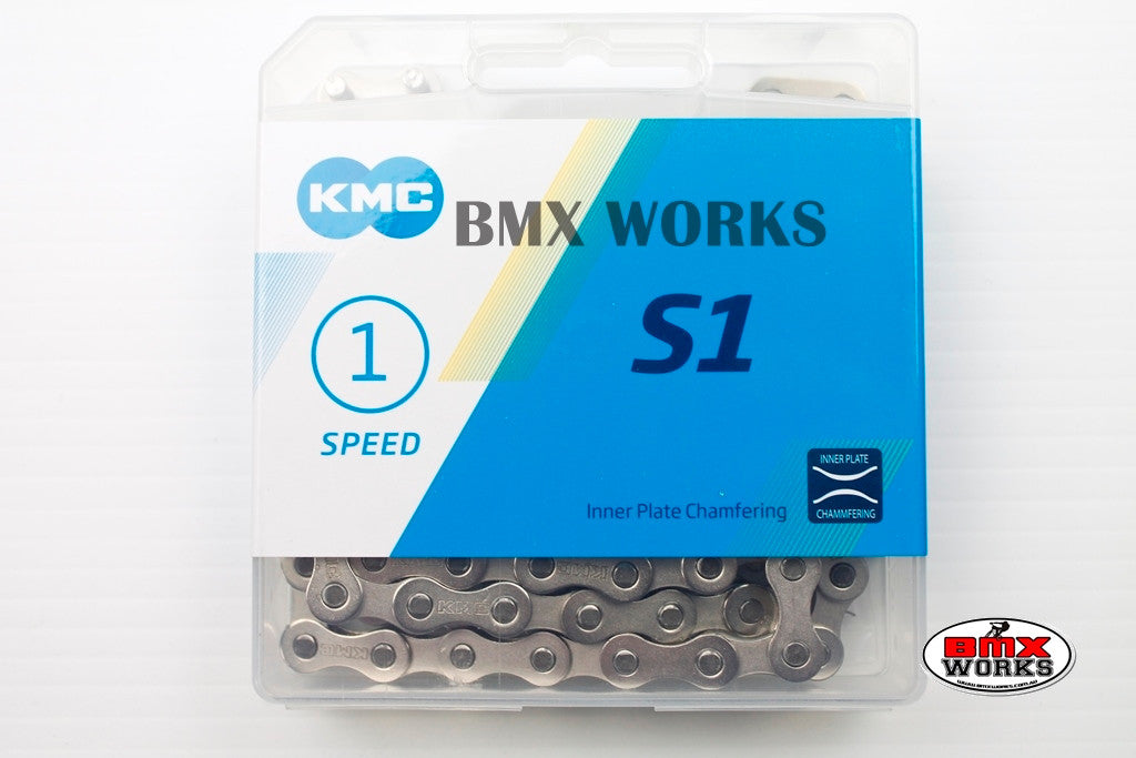 KMC Z410SO 1/2" x 1/8" x 112 Link Chain Silver