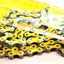Yaban 1/2" x 1/8" x 112 Link Yellow & Nickel Chain