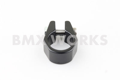 Tuf Neck Style BMX Seat Post Clamp 28.6mm Black
