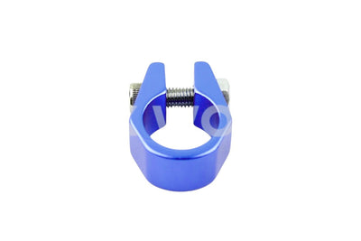 Blemished: Tuf Neck Style BMX Seat Post Clamp 25.4mm Cobolt Blue