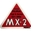 ProBMX  - MX2 Stem - Red - Old School BMX Style