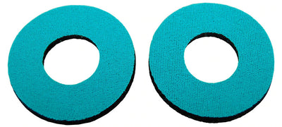 ProBMX Flite Style BMX Bicycle Foam Grip Donuts - Aqua  Pairs