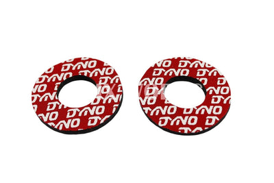 ProBMX Flite Style Dyno Red & White Grip Donuts