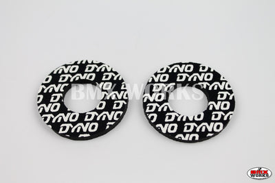 ProBMX Flite Style Dyno Black & White Grip Donuts