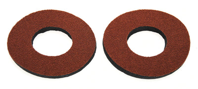 ProBMX Flite Style BMX Bicycle Foam Grip Donuts - Saddle Brown Pairs
