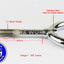 ProBMX 20" Threaded Retro BMX Forks Chrome