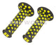 ProBMX Checker Grips Pairs - Black & Yellow