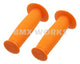 ProBMX Old Style Mushroom Grips Pair -  Orange