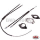 Gyro Rotor Complete Set 28.6mm - 1 1/8" Black Cables