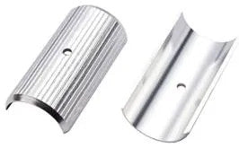 Handlebar Shims 25.4 mm to 22.2mm Aluminium - Silver