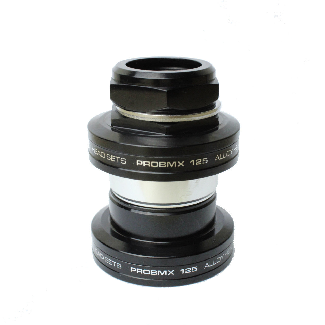 ProBMX MX-125 Alloy BMX Headset 1" Threaded - Black