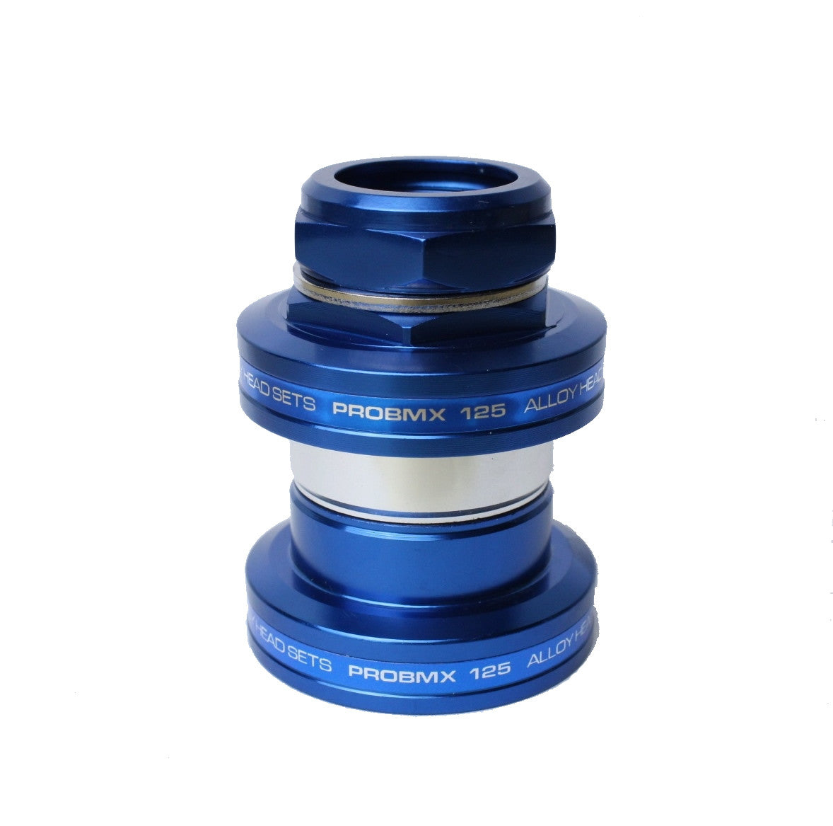 ProBMX MX-125 Alloy BMX Headset 1" Threaded - Dark Blue