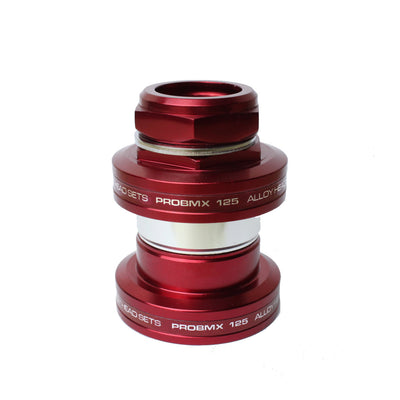 ProBMX MX-125 Alloy BMX Headset 1" Threaded - Red