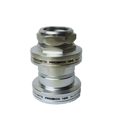 ProBMX MX-125 Alloy BMX Headset 1" Threaded - Silver