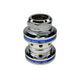 Genuine Tange MX-125 Headset - Chrome & Blue