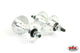 ProBMX High Flange Hubs 36 Hole - Silver Pair