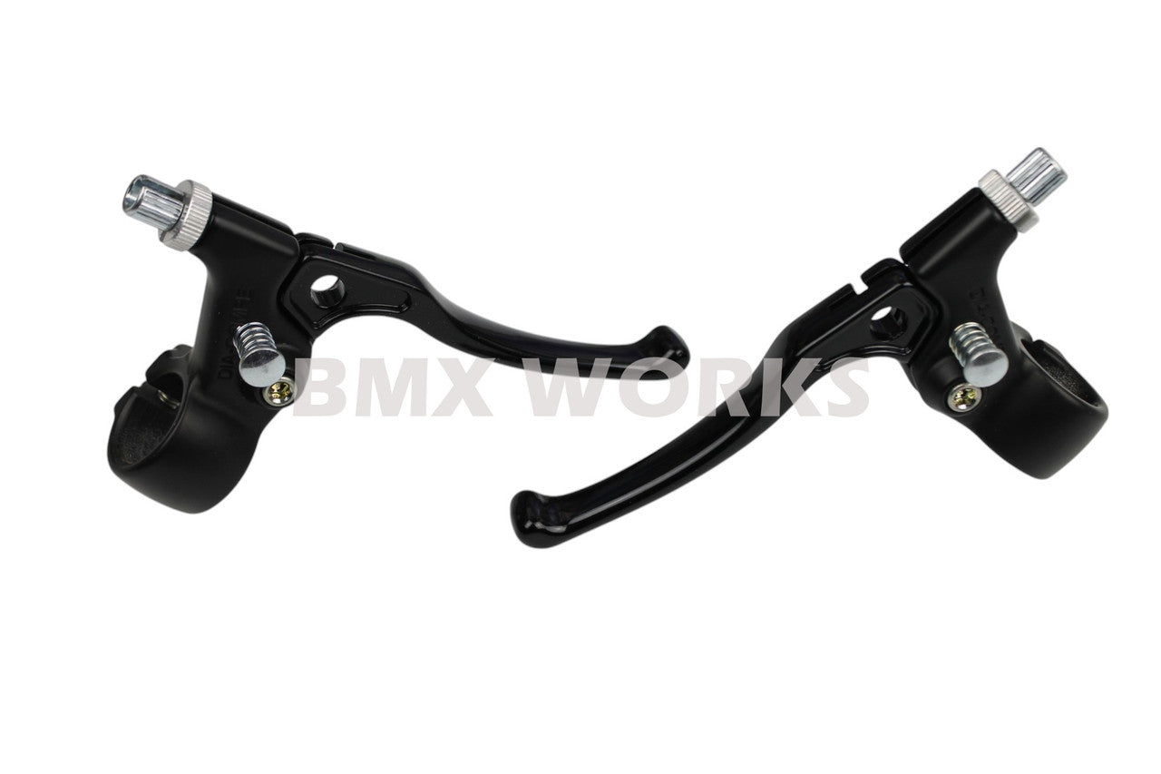 Dia-Compe Tech 5 MX183 Brake Lever Set Black & Black