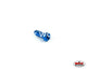 14G x 12mm Aluminium Spoke Nipples Bright Blue - Each