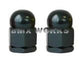 Anodized 3/8" x 26T Acorn Axle Nuts Pairs - Black
