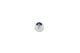 Nyloc Caliper Axle Nut M6 Zinc Plated Silver