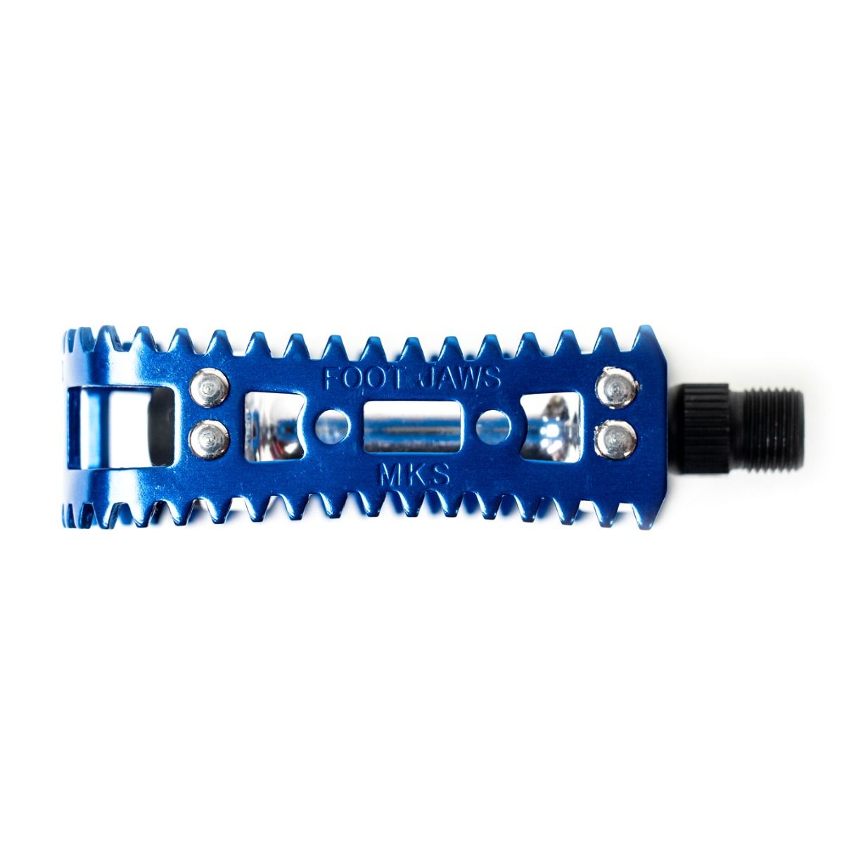 MKS BM-10 Foot Jaws Pedals 1/2" - Dark Blue