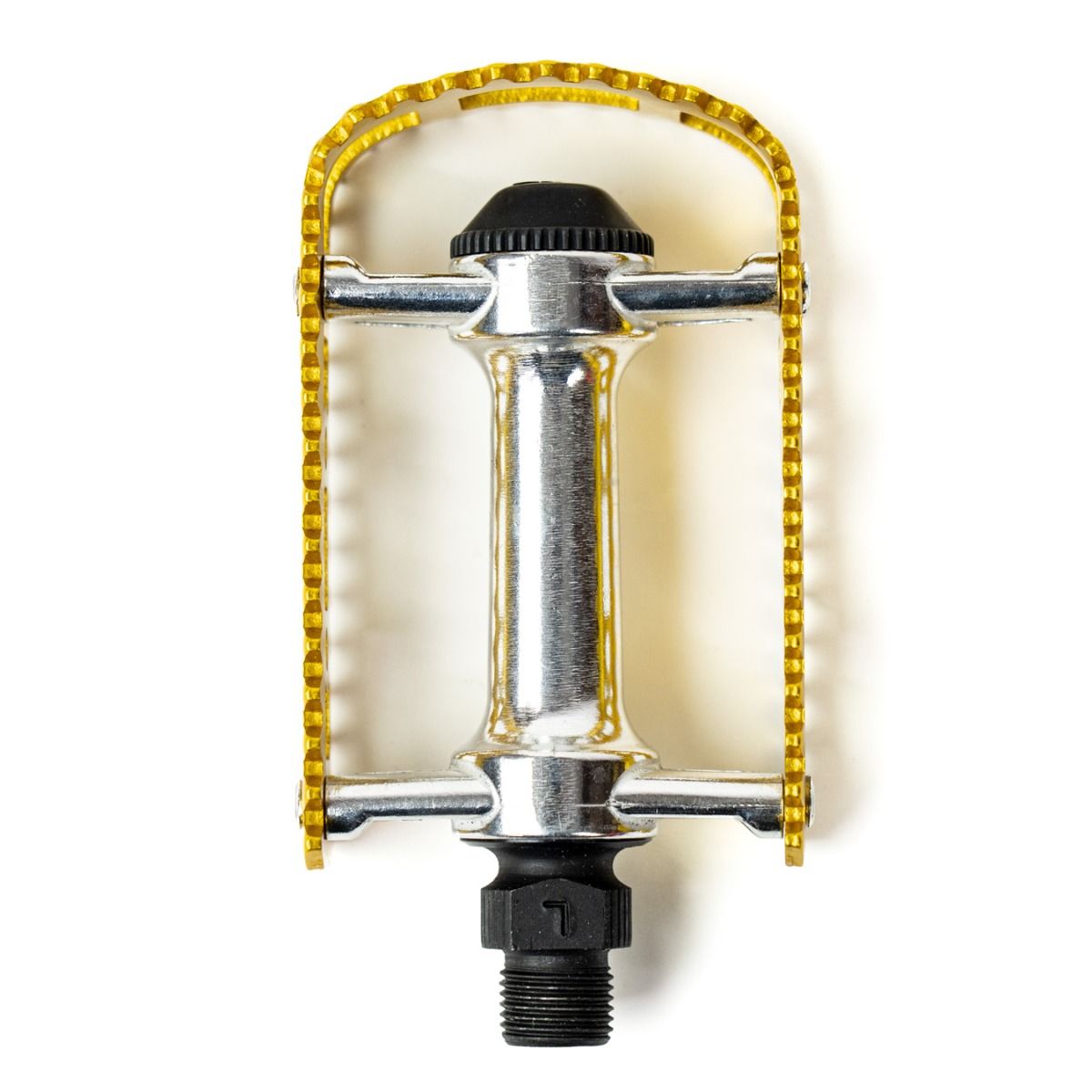 MKS BM-10 Foot Jaws Pedals 9/16" - Gold