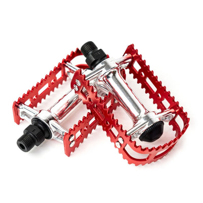 MKS BM-10 Foot Jaws Pedals 1/2" - Red