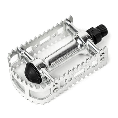 MKS BM-10 Foot Jaws Pedals 1/2" - Silver