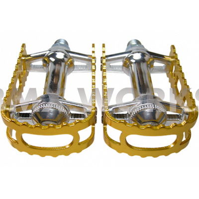 MKS BM-7 Pedals 9/16" Gold