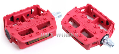 MKS Graphite XX 9/16" Pedals Red