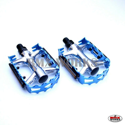 ProBMX Retro Pedals 1/2" Bright Blue