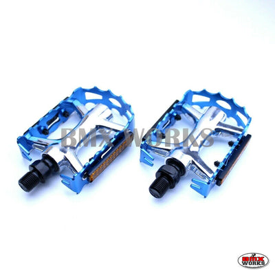 ProBMX Retro Pedals 1/2" Bright Blue